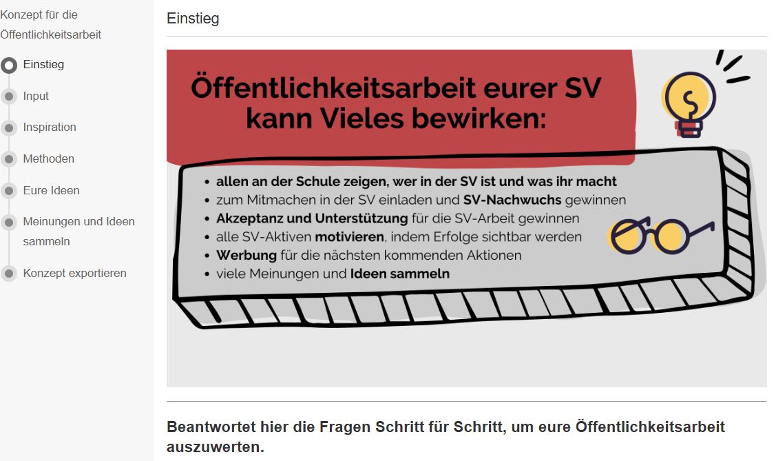 Öffentlichkeitsarbeit SV