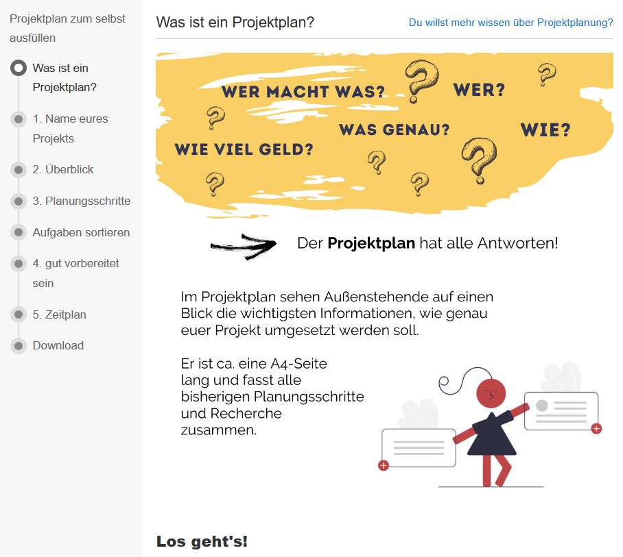 Projekte SV Planen
